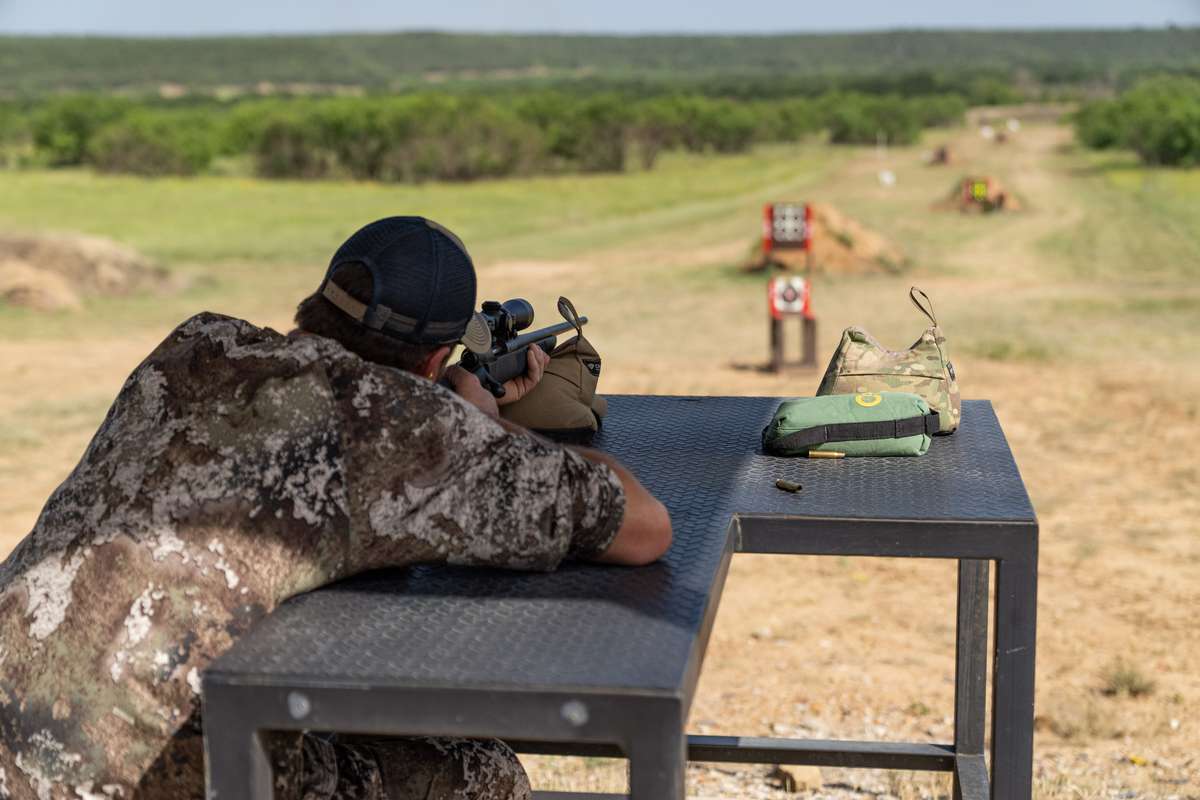 Shooting range at Greystone Castle in Texas
